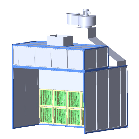 干式噴漆臺(tái)