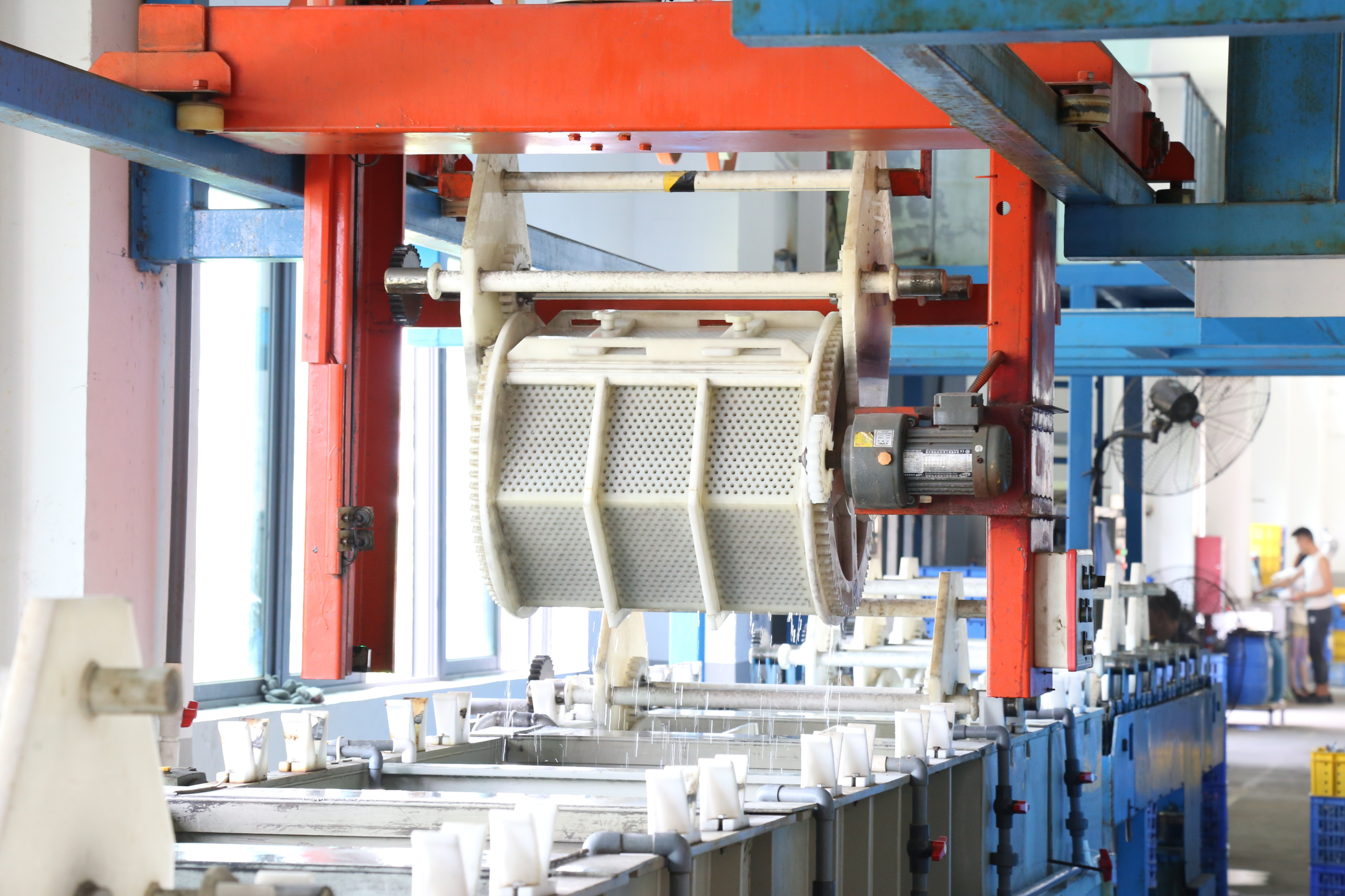 自動行車浸泡式前處理